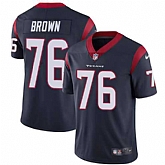 Nike Houston Texans #76 Duane Brown Navy Blue Team Color NFL Vapor Untouchable Limited Jersey,baseball caps,new era cap wholesale,wholesale hats